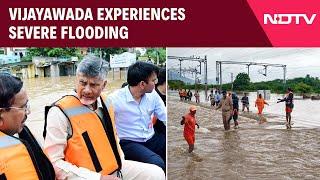 Andhra Rain News | Incessant Rainfall Causes Flooding In Vijayawada, Over 100 Trains Cancelled