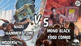 Nadu Bant Hammer VS Mono Black Food Combo [MTG Modern]