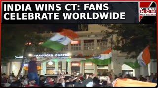 Watch: India Creates History | Team India Wins Third Champions Trophy | Fans Celebrate Worldwide