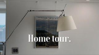 Home tour 집이 제일 좋은 집순이. 랜선집들이 놀러와. 화이트우드 인테리어. 2인가구 홈스타일링. 아르떼미데 조명(톨로메오 메가테라/바스큘란테 테라/티지오35) 집꾸 영상