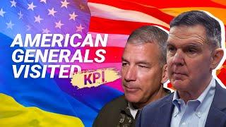  American generals visited Igor Sikorsky Kyiv Polytechnic Institute