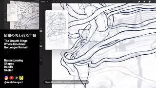 Digital Drawing Live Session #Art #Procreate #Illustration #brainstorming
