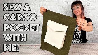 Cargo Pocket Sewing Tutorial With Sewing Pattern!