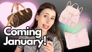 Louis Vuitton Dating Collection  NEW Heart Nano Speedy, Pink Carryall, Backup Backpack, Looping Bag