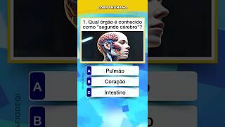 Desafio de QI com perguntas sobre o corpo humano
