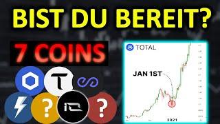 Altseason im JANUAR? Diese 7 Coins kaufe ich vor 2025 NACH!