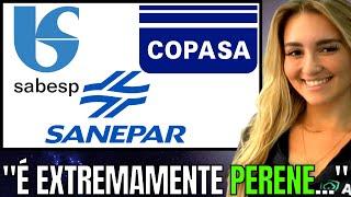 ANÁLISE DE COPASA, SANEPAR E SABESP (Louise Barsi e Felipe Ruiz) sapr4, sapr11, csmg3, sbsp3