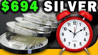 $694 Silver! The Debt Clock Picks Up At ALARMING Pace!