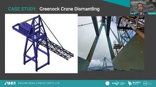 Greenock Crane Dismantling Demolition Engineering Case Study