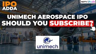 Rs 3,992 Crore Market Value: Unimech Aerospace IPO Details | NDTV Profit