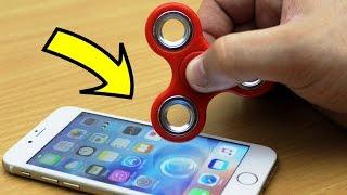 EXPERIMENT iPhone vs FIDGET SPINNER (48,069 RPM)