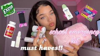 emergency kit for school || 2023 back to school guide for girls