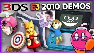 NEWLY FOUND: Nintendo 3DS E3 2010 Demo Showcase