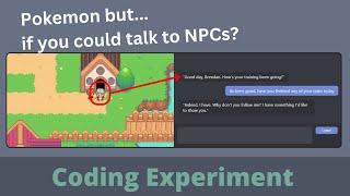 ChatGPT controls NPCs in game - Coding Experiment