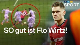 SO GUT ist Florian Wirtz - Skills, Dribblings, Tore | Europa League Highlights