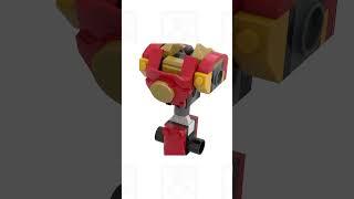 LEGO 71808 Kai's Elemental Fire Mech Custom