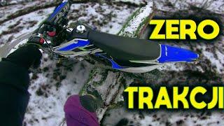 Zima + ENDURO + PitBike  MRF 140 w Terenie