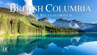 British Columbia Scenic 4K Relaxation Drone Video with Calming Ambient Music | Colombie Britannique