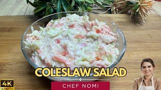 Best Homemade Coleslaw Salad Recipe By Chef Nomi