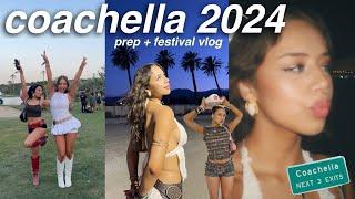 COME WITH ME TO COACHELLA 2024 VLOG | prepping for the festival in LA + *EPIC* coachella weekend