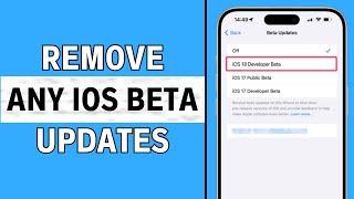 How To Remove iOS 18 Beta From Your iPhone (UPDATED)