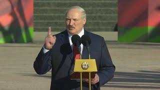 Лукашенко: Не дай Бог попасть в эти жернова, нас - изомнут, начался передел мира! 9 мая 2021. Минск