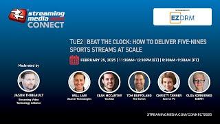 Beat the Clock: How to Deliver Five-Nines Sports Streams at Scale