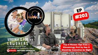 Top 5 Fitness Tips from a Kinesiology Prof by Day & Stand Up Comedian by Night Ep #202