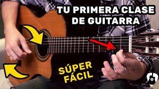 Aprende a Tocar Guitarra en menos de 10 Minutos! Tu Primera Clase TCDG