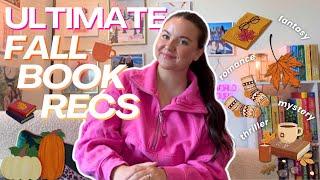 ULTIMATE Fall book recommendations! All of my favorite fall reads