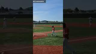 Eric Proctor,  Encinal Jets,  fields  line-drive vs. Monte Vista High School