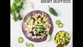 Mango Black Bean Burritos  | Food For Life