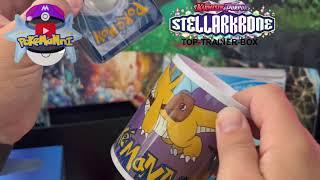 Pokemanni öffnet seine erstes Produkt zum neuen Set Pokémon Stellarkrone und wird gleich überrascht