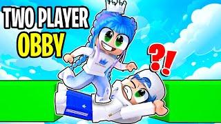 Can We Beat This 2 PLAYER OBBY In ROBLOX?! (Two Player Obby 2)