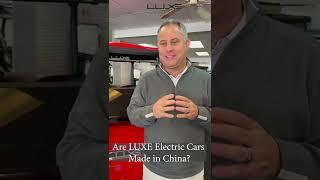 FAQ Fridays - Where Are LUXE Electric Golf Cars Manufactured? Are They From China?  #shorts