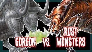 Monster Melee - Gorgon vs. 7 Rust Monsters