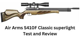 Air Arms S410F Classic Test and review