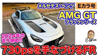 【Eカラ号】 メルセデス・ベンツ AMG GT ブラックシリーズ ｜2024年の走り納め!! FRで730psを手なづけるスーパースポーツ!!  E-CarLife with 五味やすたか