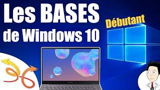 Cours informatique débutant : Les BASES de Windows 10 (tuto français)