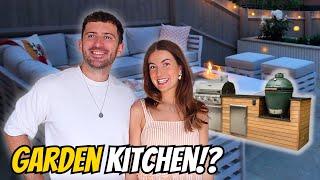 NEW BUILD GARDEN UK updates & garden kitchen plans!