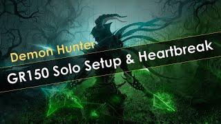 Diablo 3 GR150 Solo Demon Hunter Explanation, Setup and Heartbreaking Attempt