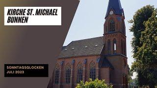 Sonntagsglocken der St. Michaelskirche, Löningen-Bunnen, Juli 2023