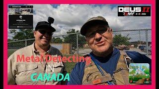 Metal Detecting in Canada with my XP Deus II • Shout out