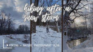 Hiking After a Snow Storm | Hiking Vlog