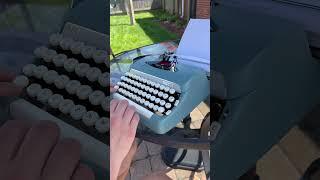 1960s Smith Corona Sterling Vintage Typewriter #asmr