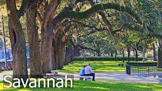 Savannah, USA - Pearl of the Southern States with historic charm and an enchanting historic district