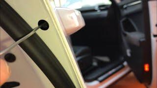 Audi RS Q3 door handle removal