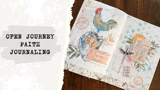 Easy Journaling with Printables - Open Journey "Take 4" - Psalm 33:15