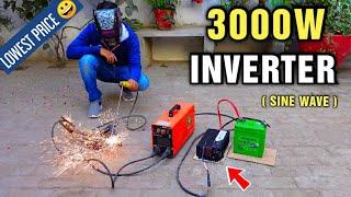 3000 Watt Pure Sine Wave Inverter hook up to Car battery - 12v DC to 220v AC Converter  CNSWIPOWER