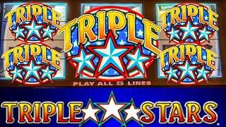 Classic Triple Stars Old School 3 Reel 5 Line Slot